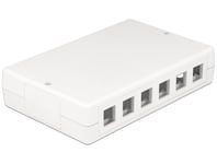 DELOCK – Keystone Surface Mounted Box 12 Port (86172)