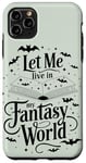 Coque pour iPhone 11 Pro Max Magical Fairies and Dragons Amoureux de livres