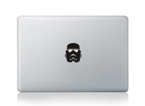 Macbook 13 inch decal sticker Star Wars Stormtrooper mask art for Apple Laptop by Cozee