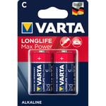 Longlife Max Power C / LR14 Batteri 2-pack