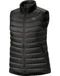 Arc´teryx Cerium Vest dunvest dame Black - logo på brystet X000009289 L 2023