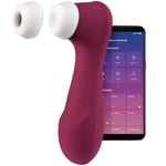 Satisfyer Pro 2 Generation 3 Liquid Air Sovelluksella Ohjattava Paineaaltokiihotin - Bordeaux