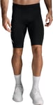 2XU Core Compression Shorts M Löparshorts Black/Silver, S