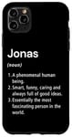 iPhone 11 Pro Max Jonas Name Definition Funny Dictionary Case