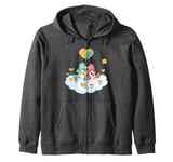 Care Bears Valentine's Day Wish & Love-A-Lot Bear Painting Zip Hoodie