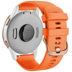 18 mm 20 mm rem för Garmin Venu Sq 2 Plus Vivoactive 4S Smartwatch Band Armband Venu 3S 2S Vivoactive 3 5 Ersättningsarmband Orange 18mm för Venu 2S