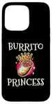 iPhone 15 Pro Max Burrito Princess Mexican Food Burritos Cinco De Mayo Case