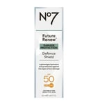 BNIB No7 Future Renew Damage Protection Defence Shield SPF50 50ml ()