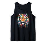 Splash Art Tiger Tigers Tank Top