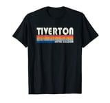 Retro Vintage 70s 80s Style Tiverton, United Kingdom T-Shirt