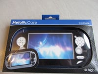 NEUF NEW coque métallique de protection noir playstation PS VITA pochette