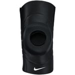 Nike Unisex Pro 3.0 Compression Open Knee Support (Black/White) - Size Small