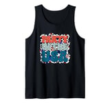 Party In The USA Stars Peace Symbols Tank Top