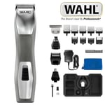 Wahl 11 in 1 Chromium Multi Groomer Cordless Hair Trimmer Kit for Men 3024111