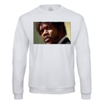 Sweat Shirt Homme Samuel L. Jackson Pulp Fiction Regard Effrayant Cinema