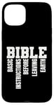 Coque pour iPhone 15 Plus INSTRUCTIONS DE BASE AVANT DE QUITTER LA TERRE - B.I.B.L.E