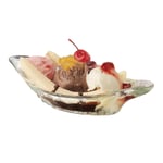 Bananasplit glasskål 6 st Fountainware