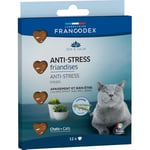 Francodex - Friandises Anti-Stress en Forme de Coeur x12, pour Chats