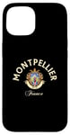 Coque pour iPhone 15 Montpellier France Europe cadeau Montpellier France Voyage