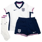 England Hemmatröja 2024/25 Mini-Kit Barn - Nike, storlek S: 104-110 cm