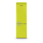 Refrigerateur combine vintage 250L a++/f vert rio Schneider vert