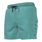 Nike Short de Bain pour Homme - Short de Bain - Short de Plage - Short de Volley - Couleur : Vert - Article : -339 Washed Teal - Taille XL, Vert, XL