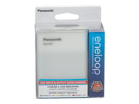 Panasonic Eneloop Bq-Cc87 - 1.25 - 6 Timmars Batteriladdare - (För 2/4Xaa/Aaa) 4 X Aa Typ - 1900 Mah