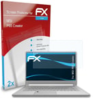 atFoliX 2x Screen Protection Film for MSI P65 Creator Screen Protector clear