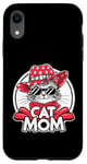 Coque pour iPhone XR Cat Mom Happy Mother's Day For Cat Lovers Family