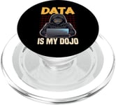 Data Ninja Data Is My Dojo Nerd Funny Data Analyst PopSockets PopGrip for MagSafe