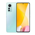 Xiaomi 12 Lite 5G Smartphone 8GB 256GB Grön 6,55" FHD+ AMOLED DotDisplay Snabbladdning 67W Studio-Level 108MP Trippelkamera