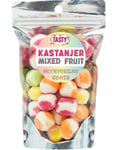 Tasty Kastanjer Mixed Fruits - Frysetørket Godteri med Fruktsmaker 200 gram