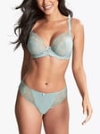 Panache Ana Plunge Bra, Blue/Ash Rose