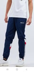 Retro Adidas Br-8 Originals Woven Bottoms Joggers Track Pant 3 Stripe Navy