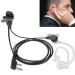 UK Stock SIA Security Earpiece Headset Mic for Kenwood Baofeng Radio 2 Pin