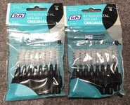 Tooth Picks Tepe Interdental Brushes BLACK Size 8  x 4 Packs