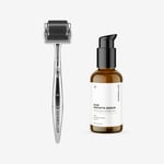 Skinroller Hair Growth Kit - 2 stegs kit Dermaroller & Hårserum 0.5 mm