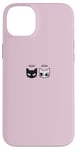 Coque pour iPhone 14 Plus Y2K Cute Kawaii Coquette Chats avec Halo