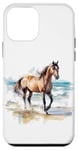 Coque pour iPhone 12 mini Majestic Horse – Hommes, femmes et petites filles, équitation, couleur