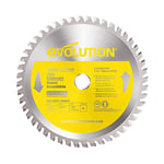 Evolution S185TCT-48CS lame à acier Inoxydable TCT 185mm 48 dents alésage 20mm pour Scie Circulaire