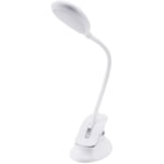 Tlily - Contact 3 Modes Lampe de Bureau usb Led Lampe de Table Lampe de Table de Chevet avec Clip Lit Livre de Lecture Veilleuse led Lampe de Bureau