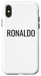 Coque pour iPhone X/XS Ronaldo