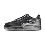 Nike Air Force 1 LE Big Kids' Shoes BLACK/BLACK-BLACK-BLACK, storlek 39