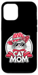 Coque pour iPhone 12/12 Pro Cat Mom Happy Mother's Day For Cat Lovers Family