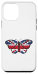 iPhone 12 mini UK Flag Butterfly Case