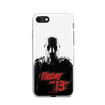 ERT GROUP mobile phone case for Iphone 7/8/ SE 2/ SE 3 original and officially Licensed Horror pattern Friday the 13th 014 optimally adapted to the shape of the mobile phone, case made of TPU