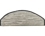 Trappstegsmatta Flatweave grå 28x65cm 15-pack
