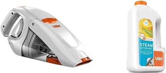 Vax H85-GA-B10 Gator Cordless Handheld Vacuum Cleaner, 0.3 L - White/Orange & S