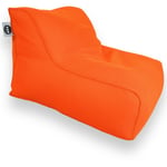 Soo Santaï Daddy Cool fauteuil XL 100 x 90 x 70cm intérieur & extérieur flottant, déhoussable et résistant aux UV, Orange (DC10090-6)