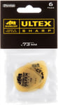 Dunlop Ultex Sharp Plektrum 0.73 [6-pack]